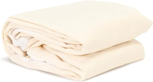 Vista 8 de Naturepedic Protector de colchón orgánico impermeable – Funda de colchón de punto elástico ajustable lavable y reutilizable – Almohadillas