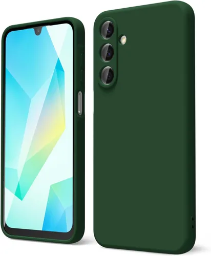 Vista 36 de oakxco Funda para teléfono Samsung Galaxy A12 con agarre de silicona líquida, linda delgada fina suave cubierta de gel de goma TPU lisa para mujeres