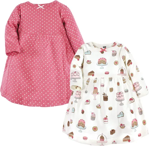 Vista 48 de Hudson Baby Vestidos de algodón para niña Bosque encantado
