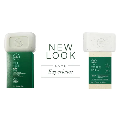 Vista 2 de Tea Tree Body Bar Soap, Deep Cleans + Exfoliates, For All Skin Types