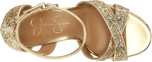 Vista 5 de Jessica Simpson Sandalias de plataforma con correa al tobillo Gavynne para mujer