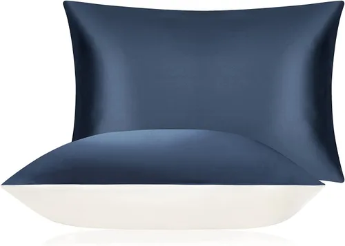 Vista 19 de DISANGNI Funda de almohada 100% seda de morera, utilizada para cabello y piel, funda de almohada de seda de un lado