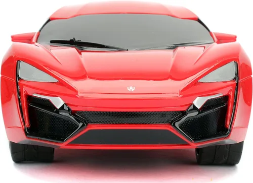 Vista 5 de Jada Toys - Fast & Furious 1:16 RC, Lykan Hypersport, Rojo