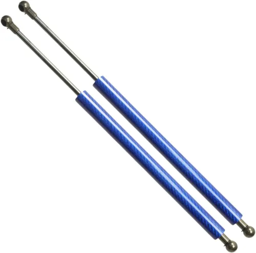 Vista 13 de Puntales de fibra de carbono compatibles con Toyota Land Cruiser FJ40 1963-1982 Amortiguadores de gas Kit de resortes de capó