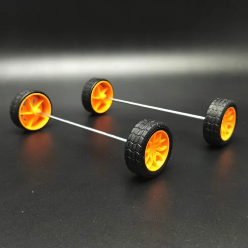 Vista 4 de EUDAX Kit de paquete de engranajes de plástico de 82 piezas – Juego de accesorios surtidos de engranajes de bricolaje para juguete, motor, coche