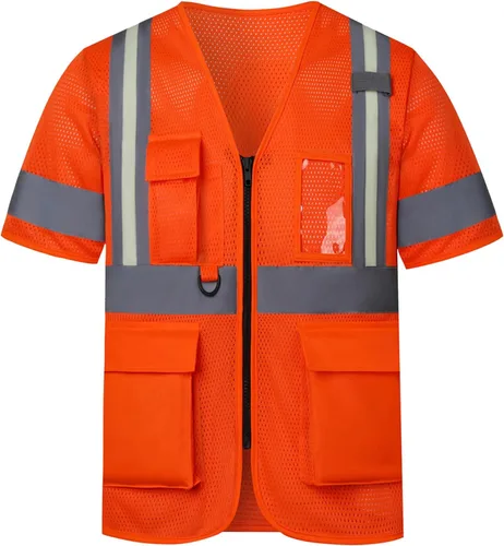 Vista 13 de XS Chaleco de seguridad negro para mujer XS
