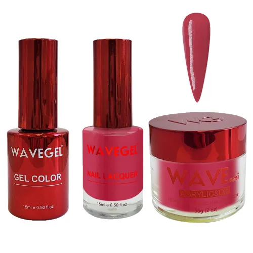Vista 84 de WAVEGEL - Juego de gel de remojo, laca de uñas y polvo acrílico y polvo de inmersión a juego - Colección Queen - #001 Negro sedoso