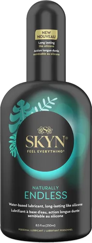 Vista 13 de SKYN Lubricante de larga duración a base de silicona para toda la noche (2.7 onzas) para hombres, mujeres y parejas, seguro con preservativos