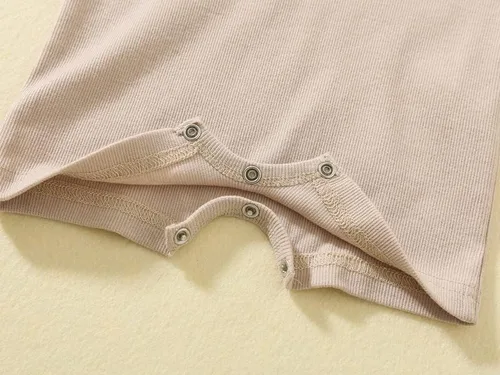 Vista 3 de Conjunto de 2 mamelucos de manga corta para bebés y niñas