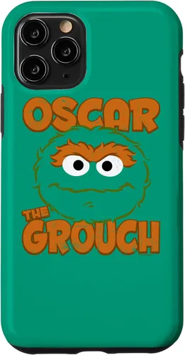Vista 10 de Funda sándwich para iPhone 14 Sesame Street Oscar the Grouch