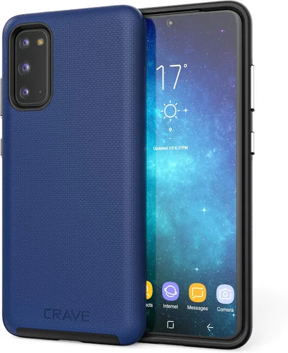 Vista 44 de Crave para Samsung Galaxy S20 Funda, Funda de Protección a Prueba de Golpes de Doble Capa para Samsung Galaxy S20 5G (15.7 cm) - Aqua