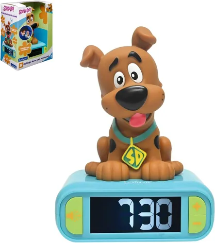 Vista 12 de LEXiBOOK, Vengadores de Marvel, Reloj despertador con luz nocturna de Los Vengadores, Sonidos y melodías, Pantalla LCD retroiluminada, Luminoso