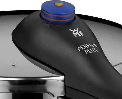 Vista 4 de WMF Perfect Plus - Cocina rápida Ø 8.7 in de diámetro 4 litros y medio con protección contra llama Cromargan Acero inoxidable para inducción