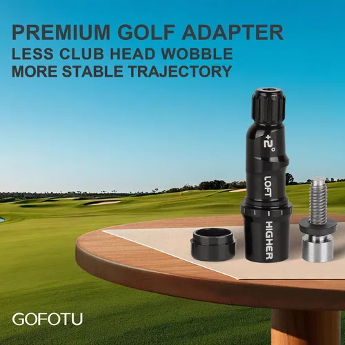 Vista 2 de Golf Shaft Adapter Sleeve .335 Tip Driver Fairway RH Compatible with Taylormade Qi4D,Qi35,Qi10,M1 M2 M3 M4 M5 M6 SIM SIM2 R15, Stealth2