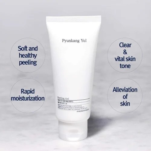 Vista 2 de Pyunkang Yul PKY - Gel pelador con efecto visible inmediato, exfoliante facial suave y suave con papaya y AHA, cero irritación, cuidado de la piel