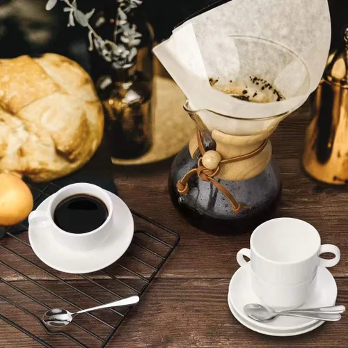 Vista 3 de Wesdxc56 Demitasse - Cucharas de café de acero inoxidable de 4.7 pulgadas