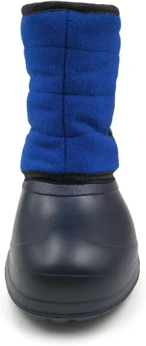 Vista 2 de Amoji Boy. Botas de invierno para exteriores, para niñas y niños, zapatos para nieve, zapatos impermeables para niños pequeñosniños grandes.
