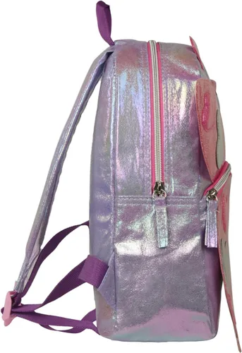 Vista 3 de Mochila para niños pequeños mochila mágica impermeable con bonitos animales para niños y niñas de 1 a 6 años Púrpura claro S-Butterfly Mochilas