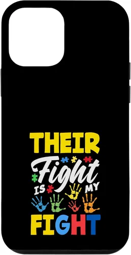 Vista 16 de Their Fight is My Fight Autism Awareness Case for iPhone 17