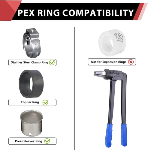 Vista 5 de (Paquete de 2) EFIELD Barb Crimp Pex Adaptador Macho NPT de 3/4 Pulgada x 3/4 Pulgada, Accesorio de Latón, ASTM F1807, (PEX1807021-2PCS)