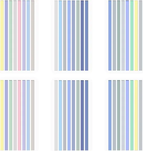 Vista 9 de BAYTORY 960 piezas de cinta resaltadora transparente reutilizable, pestañas adhesivas transparentes para anotar libros, tiras largas de resaltado
