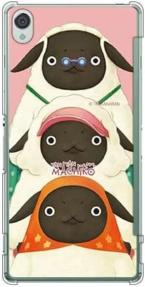 Vista 54 de Yanan Machiko Series Machiko Family Pink (Clear) / for iPhone SE/5s/docomo