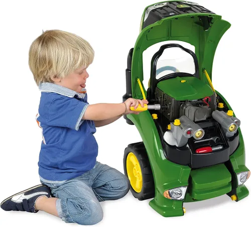 Vista 7 de Klein Theo John Deere Engine - Juguetes prémium para niños a partir de 3 años