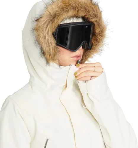 Vista 9 de Volcom Shadow - Chaqueta con capucha de invierno para snowboard y esquí