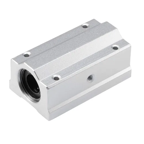 Vista 5 de uxcell Unidades lineales del bloque deslizante del rodamiento de bolas SCS8LUU, diámetro interior de 26.2 ft m