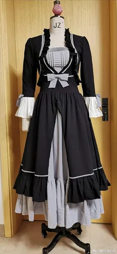 Vista 3 de 1404 FF7 Remake Cloud Strife - Vestido de fiesta, elegante, uniforme, cosplay, disfraz de mujer, Halloween