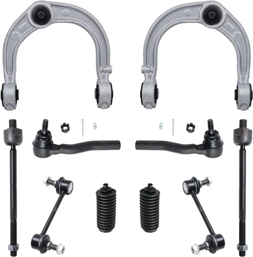 Vista 141 de Detroit Axle - Kit de suspensión frontal de 10 piezas para Dodge Avenger 2008-2014, Chrysler Sebring 2007-2010, 2 brazos de control inferiores, 2