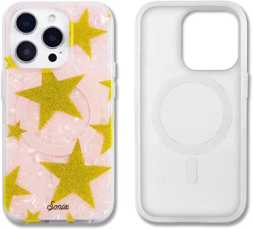 Vista 222 de Sonix - Funda para iPhone 12 y iPhone 12 Pro, compatible con MagSafe, probada contra caídas de 10 pies, Brown Tort, diseño de carey marrón