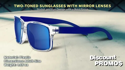 Vista 35 de DISCOUNT PROMOS Gafas de sol con lentes de espejo