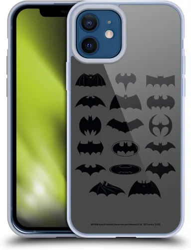 Vista 207 de Head Case Designs Funda de gel con licencia oficial de Batman DC Comics Bat Signal Logos [protección de grado militar] compatible con Apple iPhone 7