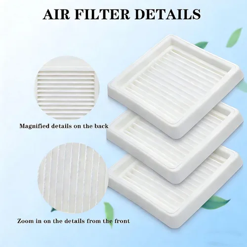 Vista 6 de 3 piezas de filtro de aire con pre-filtro para Echo PE-2620 PB-2620 SRM-2620 SRM-2620T SRM-3020 desbrozadora A226002030 A226002040