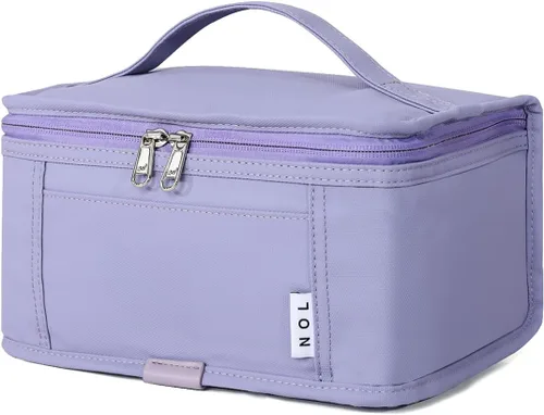 Vista 21 de NOL Natural Organic Lifestyle Bolsa de almuerzo pequeña Mini lonchera Bolsa de almuerzo aislada para hombres/mujeres A prueba de fugas Bolsa térmica