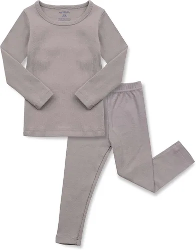 Vista 87 de AVAUMA - Pijama para niños y niñas de algodón básico para uso diario