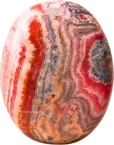 Vista 23 de Piedras de Siete Chakras de Amazing Gemstone y Piedras Curativas - Grandes Piedras de Palma de Cristal - Cristal para Buena Suerte, Energía Positiva
