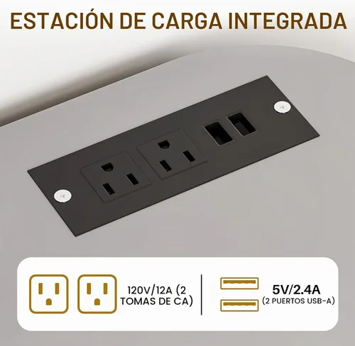 Vista 6 de WinZo Mesa de tocador de 24" con espejo y luces, pequeña mesa de tocador de maquillaje con 1 cajón de almacenamiento, elegante mesa de tocador