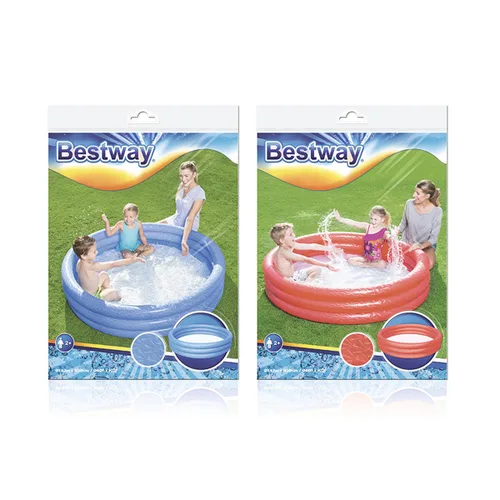 Vista 3 de Bestway Piscina Hinchable Infantil 3 Aros Eco Color Surtido 152x30 cm +2 Años Jardin 51026