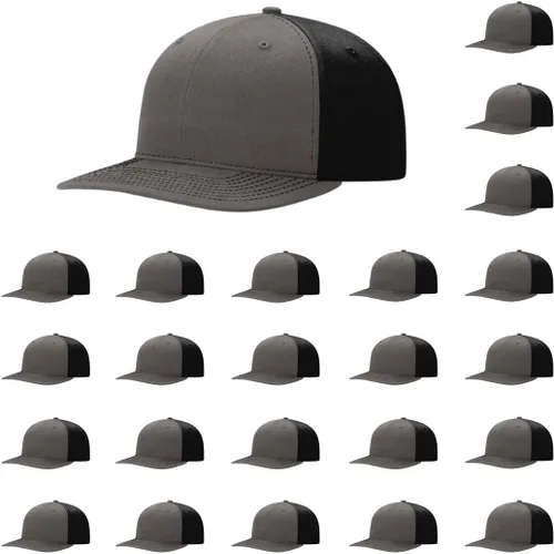 Vista 151 de Richardson 312 Gorra de béisbol ajustable con correa trasera de sarga Paquetes a granel disponibles - Talla única