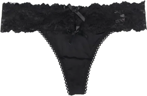 Vista 5 de ohyeahlady Tanga de seda sexy para mujer, tangas, talla grande, ropa interior en V
