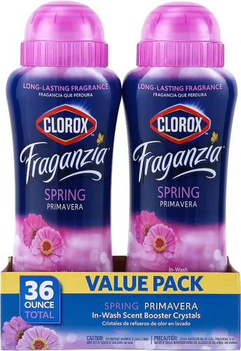 Vista 14 de Clorox Fraganzia Cristales Potenciadores de Aroma para Lavandería en Aroma de Madera de Cedro y Salvia - Perlas Perfumadas Frescas para el Lavado