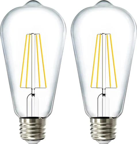 Vista 9 de ST64 - Bombilla de filamento led 8,5 W, varios colores y tamaños, 1/6