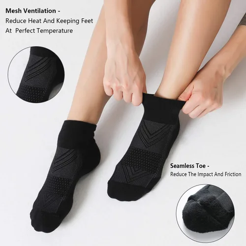 Vista 4 de CS CELERSPORT 6 pares de calcetines deportivos para correr para mujer