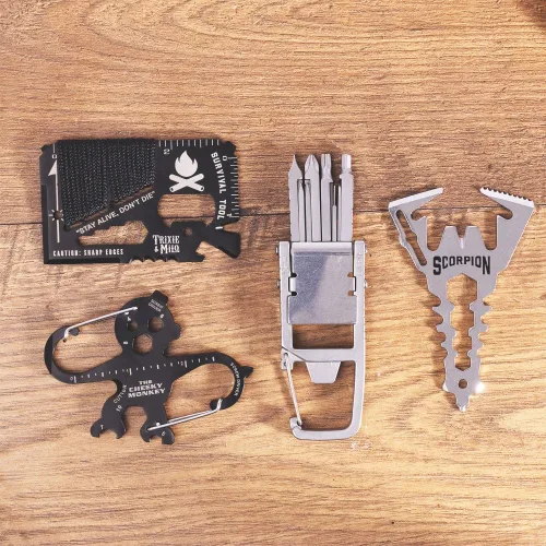 Vista 5 de Trixie & Milo 2004677 Scorpion Multi-Tool44; Plata