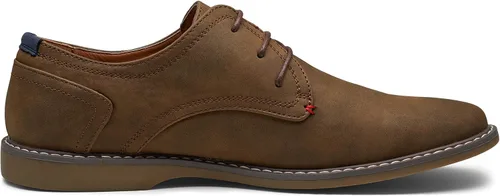 Vista 4 de Jousen Zapatos de vestir casuales para hombre, zapatos de vestir clásicos de gamuza para hombre
