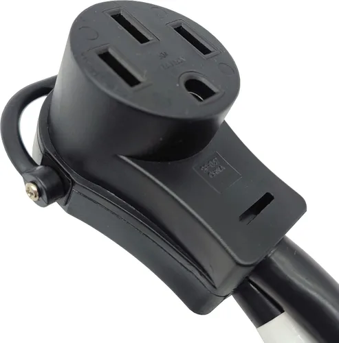 Vista 3 de Parkworld Combinador 885545, cable adaptador V divisor RV 5-15P y TT-30P macho a 14-50R hembra