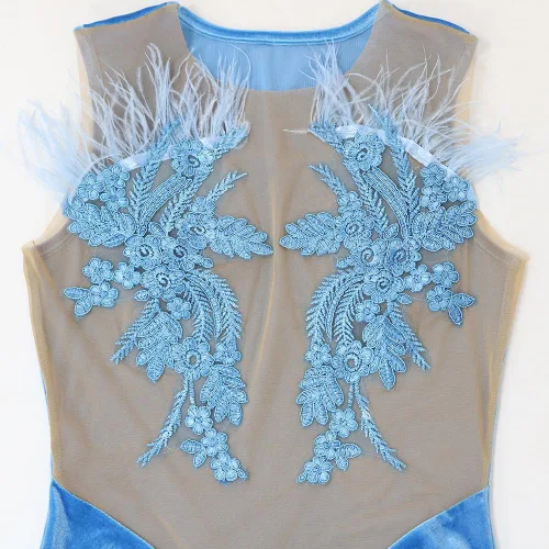 Vista 6 de Vestido ajustado elegante de lentejuelas para mujer, vestido de malla transparente, ajustado, mini vestido de tubo de cóctel, noche de club