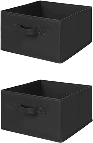 Vista 12 de MAX Houser Organizador colgante de armario de 6 niveles, estante colgante de tela con 2 ganchos resistentes para almacenamiento, plegable (beige)